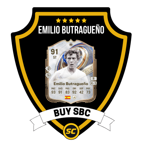 EA FC 26 SBC Emilio Butragueño - PS4, PS5, Xbox One, Xbox Series X, Xbox Series S
